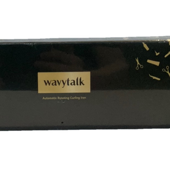 Wavytalk Automatic Rotating Curling Iron - Black